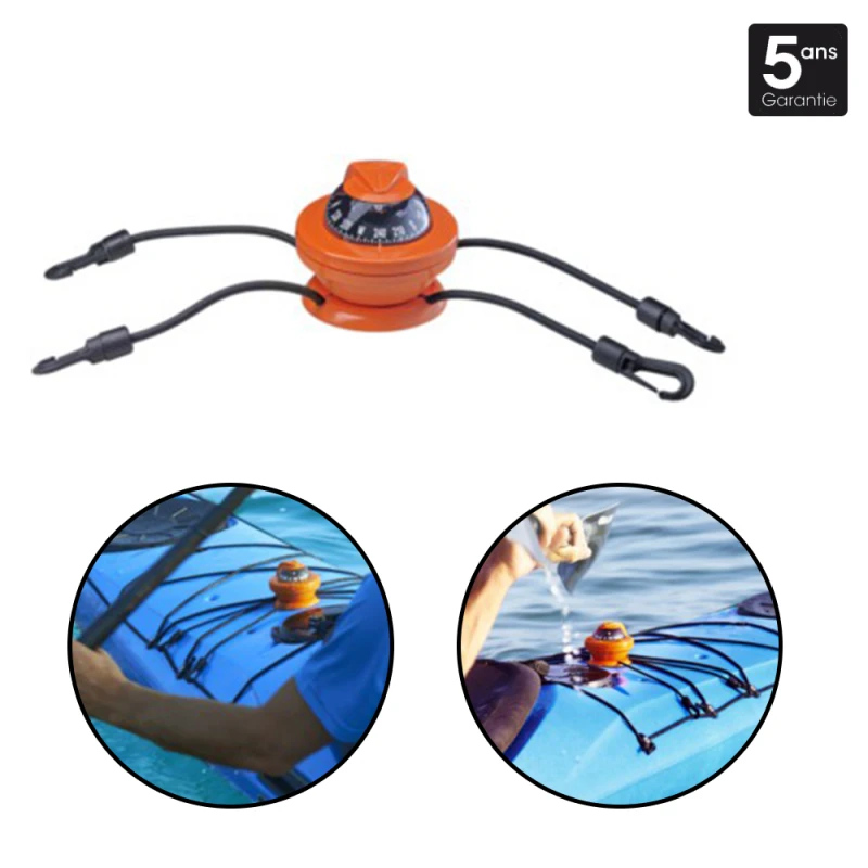 PLASTIMO COMPAS POUR KAYAK OFF 55 KAYAK ORANGE Z/ABC – Image 2