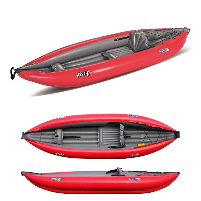 Kayak Gonflable Gumotex Twist 1 Rouge â Image 2