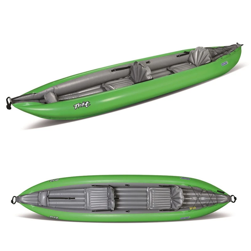 KAYAK GUMOTEX TWIST 2/1 CONVERTIBLE NITRILON VERT â Image 2