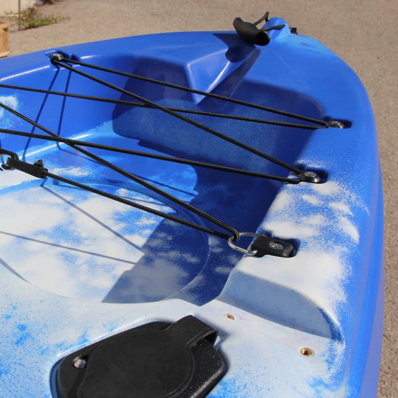 KAYAK MARGOUILLET SIT ON TOP 1 PLACE ANGLER BLEU ET BLANC – Image 11