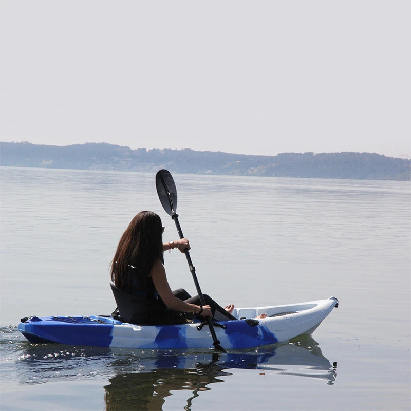 KAYAK MARGOUILLET SIT ON TOP 1 PLACE ANGLER BLEU ET BLANC – Image 14
