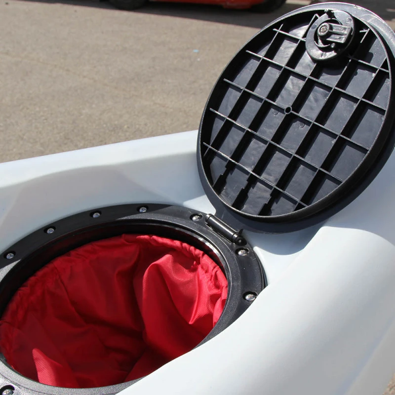 KAYAK MARGOUILLET SIT ON TOP 1 PLACE ANGLER BLEU ET BLANC – Image 4