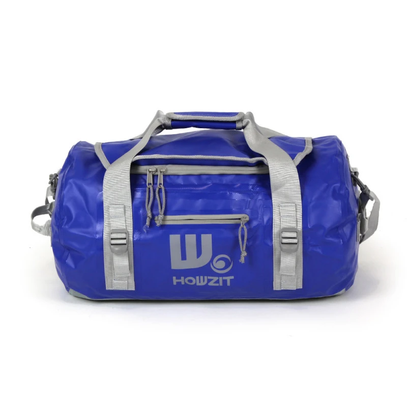 Sac De Voyage Ă©tanche DUFFEL BAG 30L - HOWZIT BLEU-GRIS â Image 7