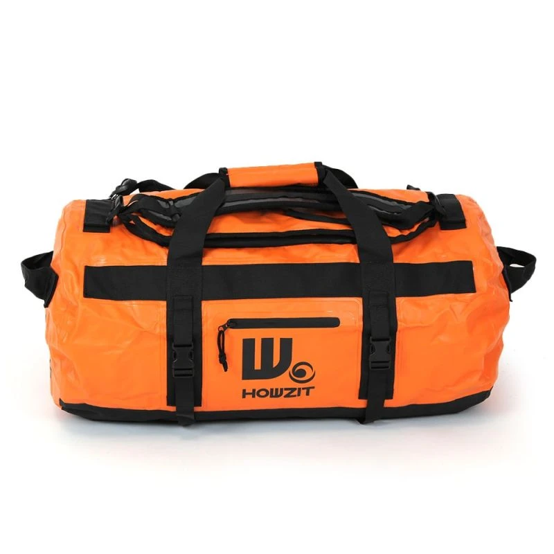 Sac De Voyage Ă©tanche DUFFEL BAG 90L HOWZIT - ORANGE â Image 12